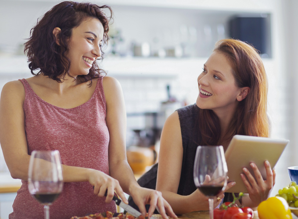 natale amiche cucina