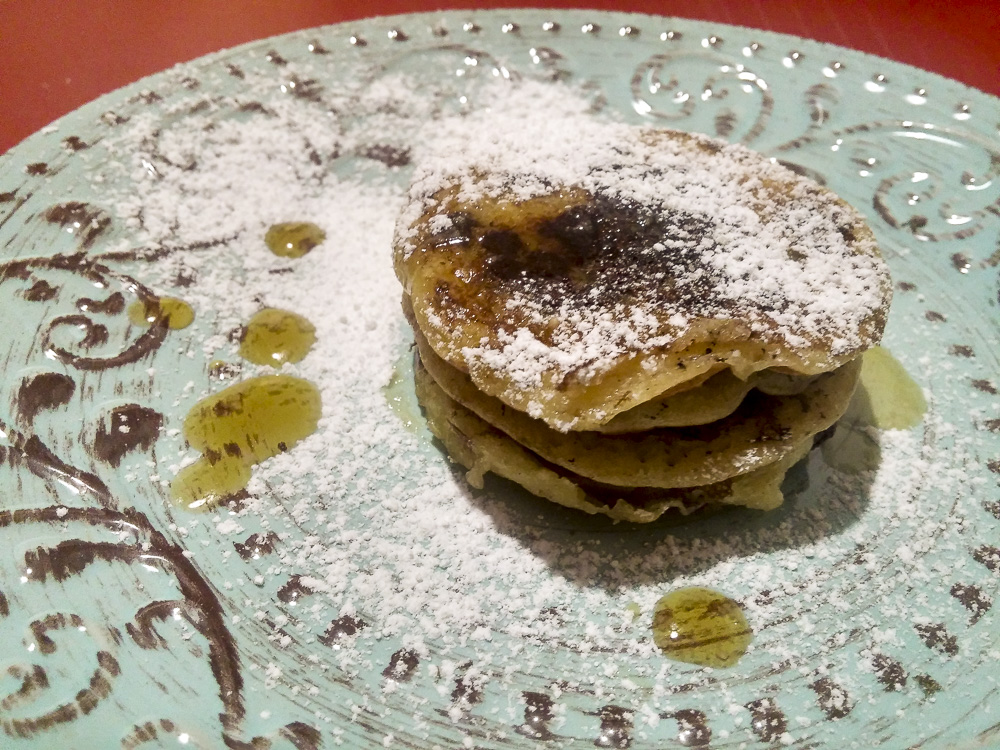 pancake natale cannella cioccolato 